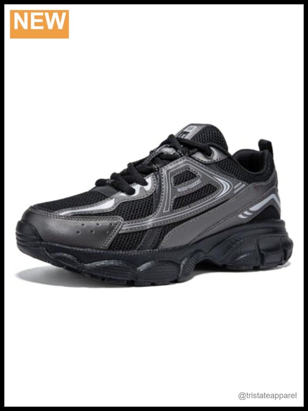Women's Chunky Fashion Sneakers Gym Workout Tennis Shoes Lace-Up